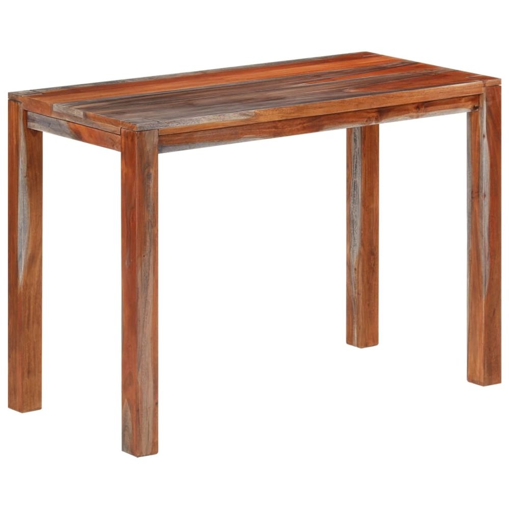 Vidaxl Jedálenský stôl 110x50x76 cm masívne akáciové drevo